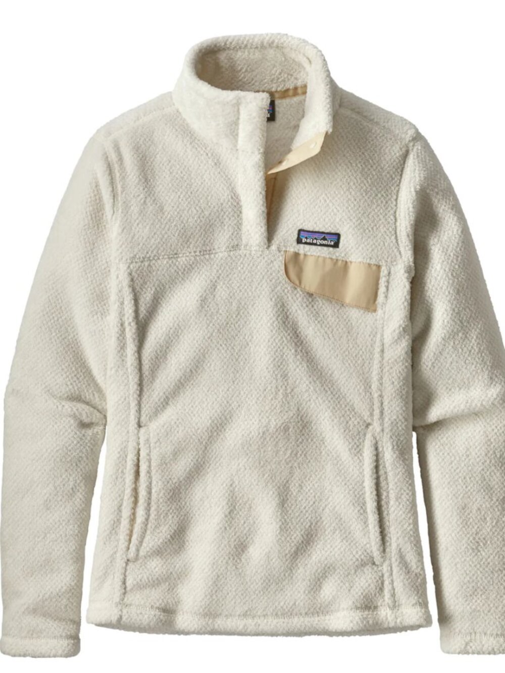 Patagonia Women's Re-Tool Snap-T® Pullover Color- Raw Linen (White X-Dye)